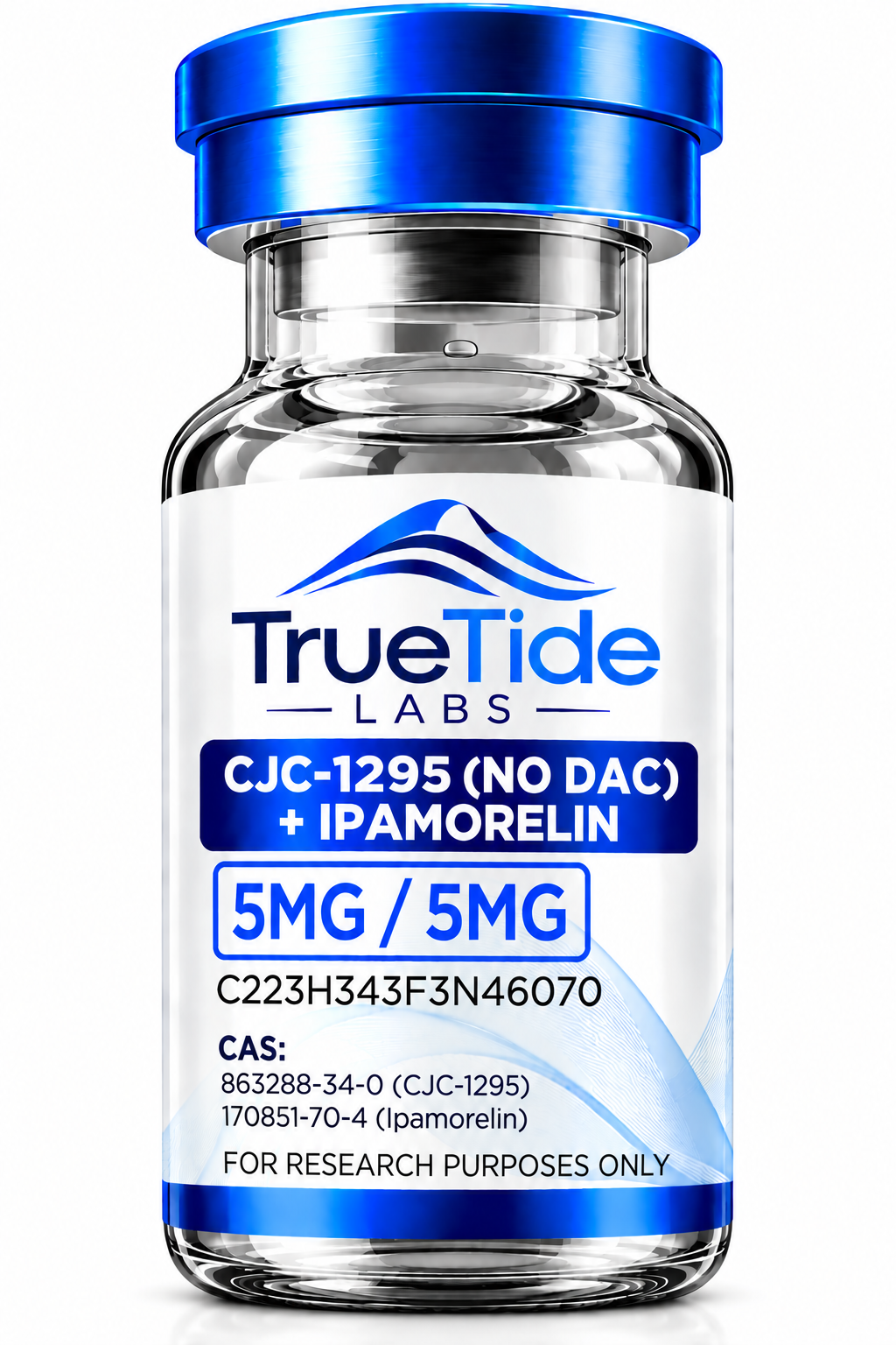 CJC-1295 (No DAC) + Ipamorelin 5 mg / 5 mg vial